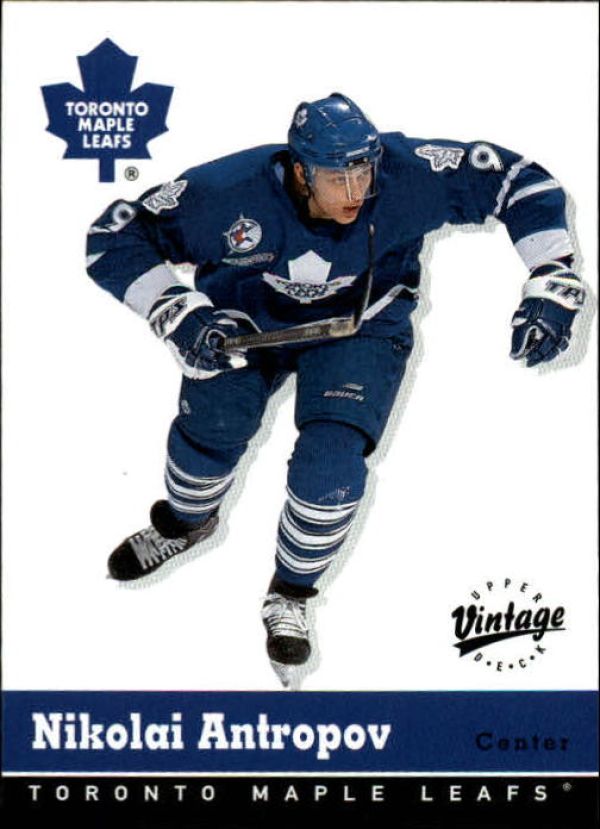NHL 2000-01 Upper Deck Vintage - No 336 - Nikolai Antropov