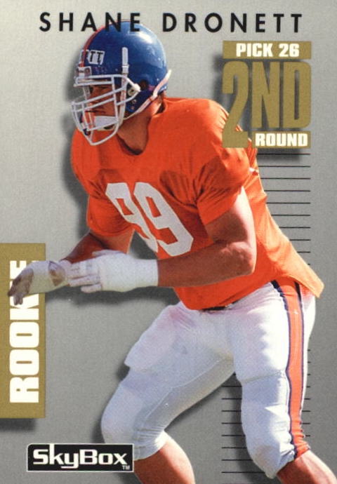 NFL 1992 SkyBox Prime Time - No 223 - Shane Dronett