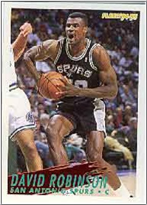 NBA 1994-95 Fleer - No. 208 - David Robinson