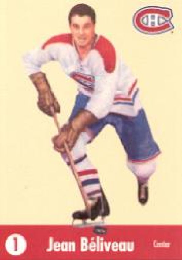 NHL 2001-02 Parkhurst He Shoots - He Scores Points- No 1 - Jean Beliveau