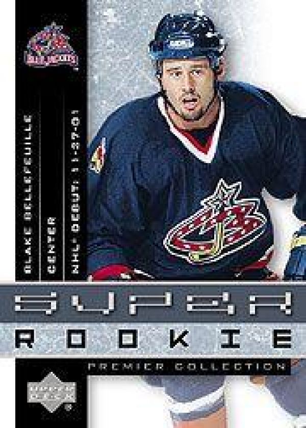 NHL 2001-02 UD Premier Collection - No 61 - Blake Bellefeuille