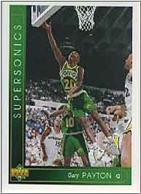 NBA 1993 / 94 Upper Deck - No 295 - Gary Payton