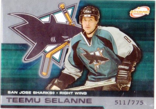 NHL 2002-03 Atomic Hobby Parallel - No 88 - Teemu Selanne