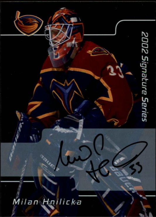 NHL 2001-02 BAP Signature Series Autographs - No 088 - Milan Hnilicka