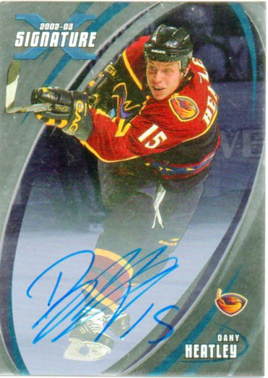 NHL 2002-03 BAP Signature Series Autographs - No 001 - Dany Heatley