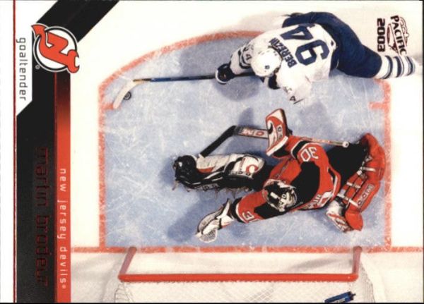 NHL 2002-03 Pacific Red - No. 218 - Martin Broedeur