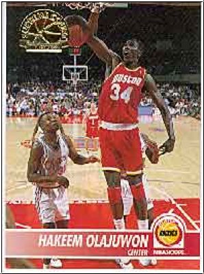 NBA 1994-95 Hoops Supreme Court - No SC19 - Hakeem Olajuwon
