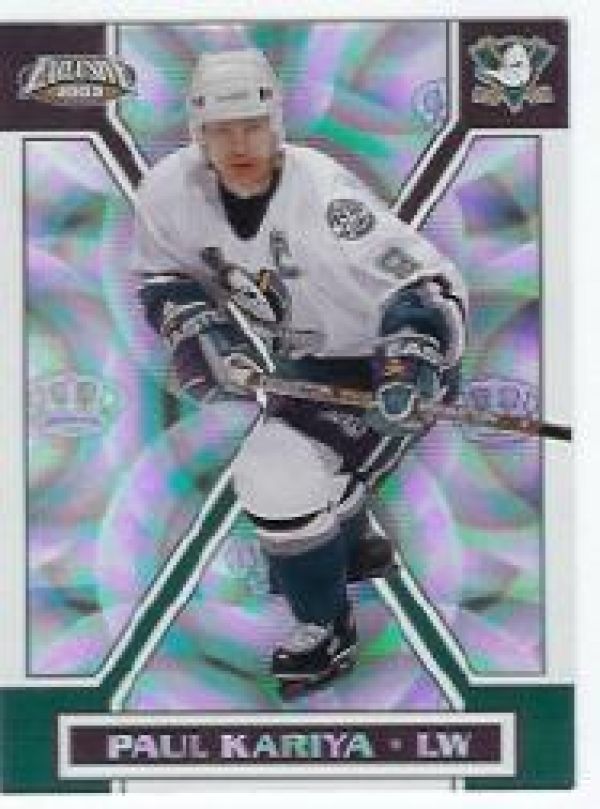 NHL 2002-03 Pacific Exclusive - No 2 - Paul Kariya