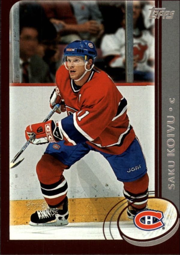 NHL 2002-03 Topps - No. 27 - Saku Koivu