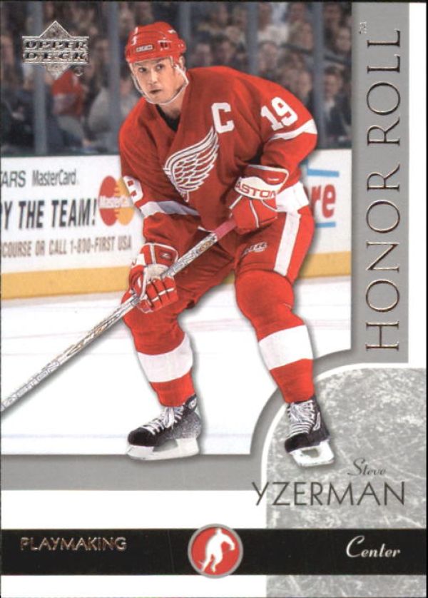 NHL 2002-03 Upper Deck Honor Roll - No. 24 - Steve Yzerman