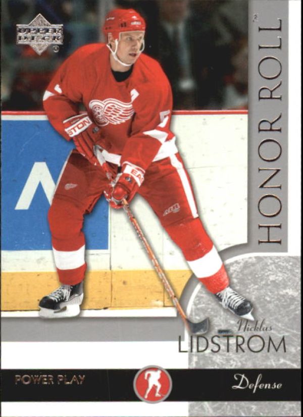 NHL 2002-03 Upper Deck Honor Roll - No. 26 - Nicklas Lidstrom
