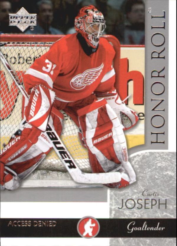 NHL 2002-03 Upper Deck Honor Roll - No. 28 - Curtis Joseph