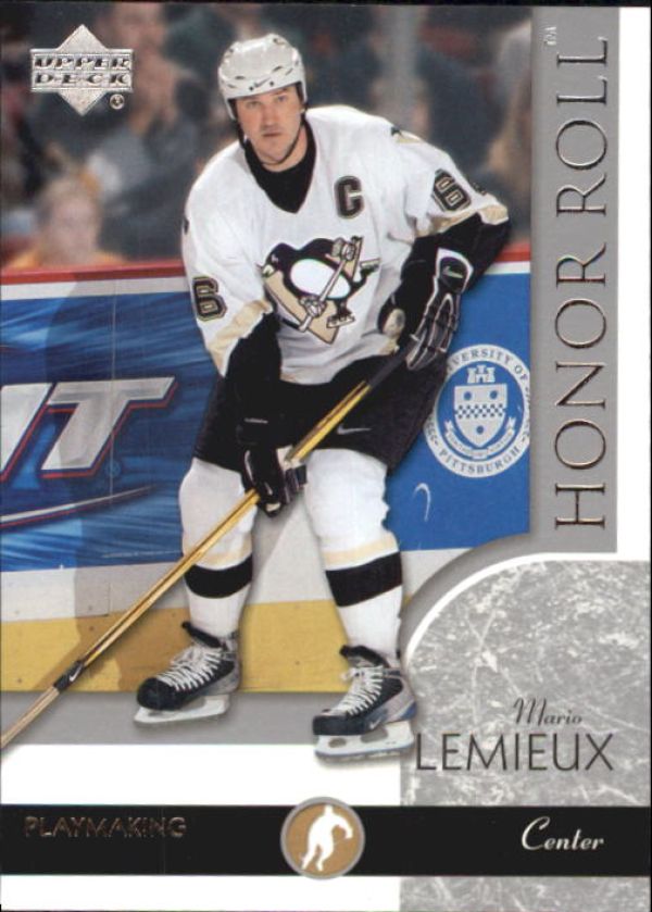 NHL 2002-03 Upper Deck Honor Roll - No. 58 - Mario Lemieux