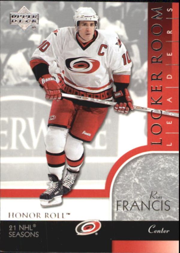 NHL 2002-03 Upper Deck Honor Roll - No. 76 - Ron Francis