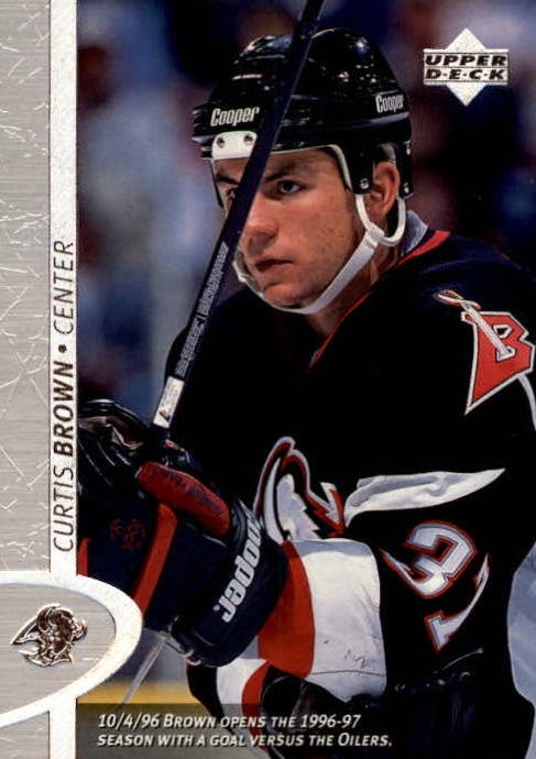 NHL 1996 / 97 Upper Deck - No 226 - Curtis Brown