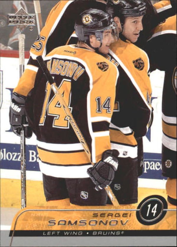 NHL 2002-03 Upper Deck - No. 257 - Sergei Samsonov