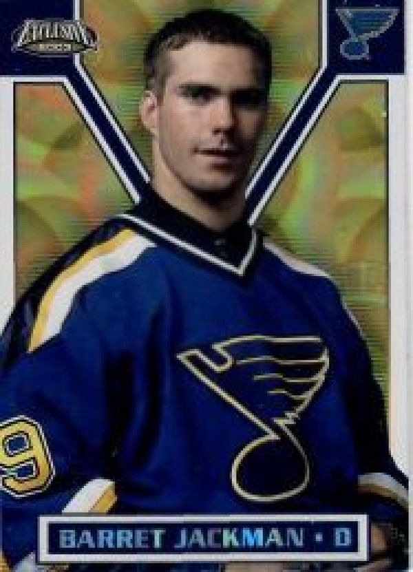 NHL 2002-03 Pacific Exclusive Gold - No 142 - Barret Jackman