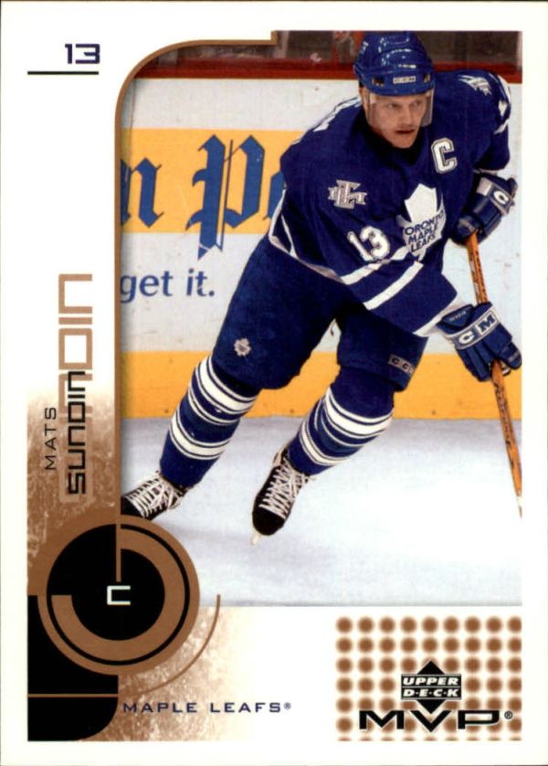 NHL 2002-03 Upper Deck MVP - No. 175 - Mats Sundin