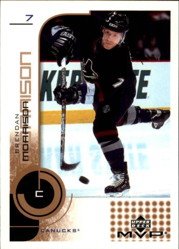 NHL 2002-03 Upper Deck MVP - No. 178 - Brendan Morrison
