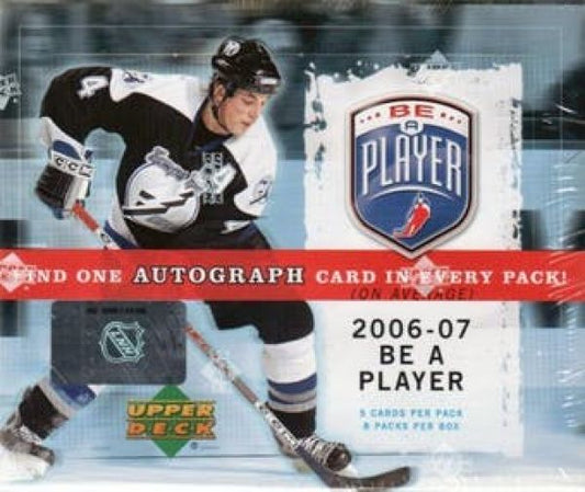 NHL 2006-07 Upper Deck Be A Player Signature - Box