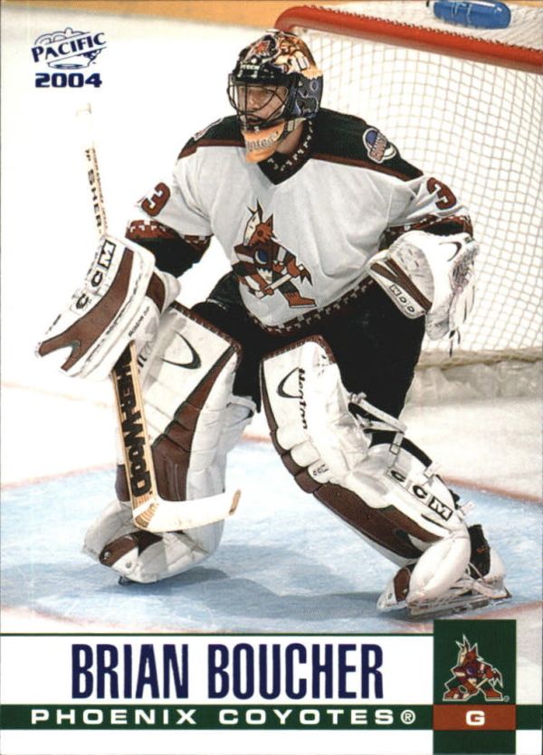 NHL 2003-04 Pacific Blue - No. 259 - Brian Boucher