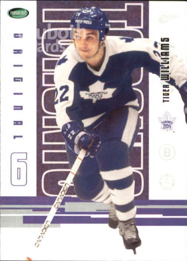 NHL 2003-04 Parkhurst Original Six Toronto - No. 36 - Tiger Williams