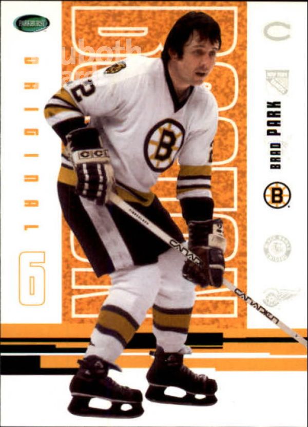 NHL 2003-04 Parkhurst Original Six Boston - No. 38 - Brad Park