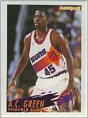 NBA 1994-95 Fleer European - No 181 - A. C. Green
