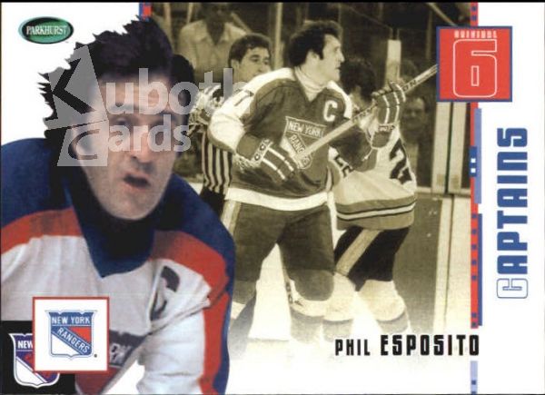 NHL 2003-04 Parkhurst Original Six New York - No 74 - Phil Esposito