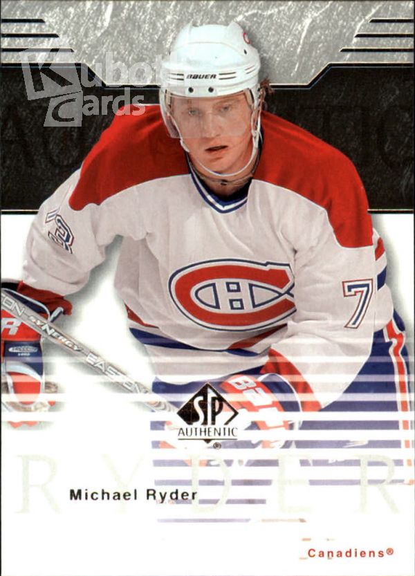 NHL 2003-04 SP Authentic - No. 47 - Michael Ryder