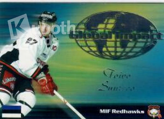 NHL/SHL 2003-04 Swedish SHL Elitset Global Impact - No 9 of 12 - Toivo Suursoo