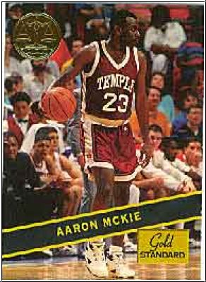 NBA 1994 Signature Rookies Gold Standard - No 11 - Aaron McKie