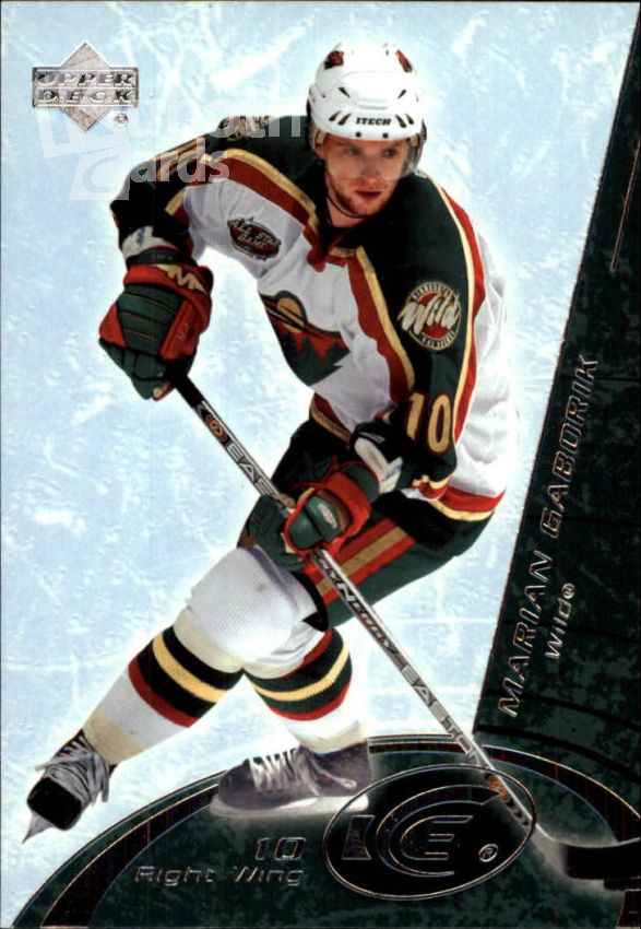 NHL 2003-04 Upper Deck Ice - No 43 - Marian Gaborik
