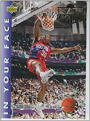 NBA 1992-93 Upper Deck - No 452 - Clarence Weatherspoon