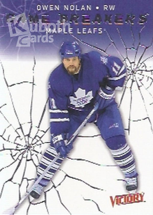 NHL 2003-04 Upper Deck Victory Game Breakers - No GB7 - Owen Nolan