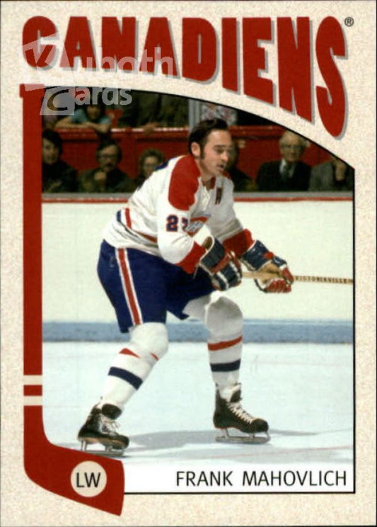 NHL 2004-05 ITG Franchises Canadian - No 57 - Frank Mahovlich