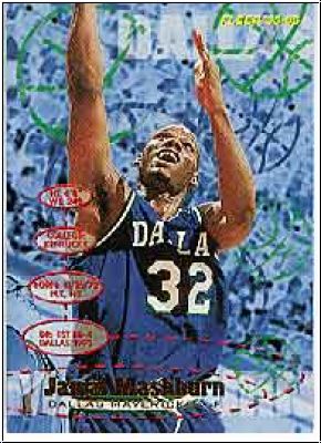NBA 1995-96 Fleer - No 37 - Jamal Mashburn