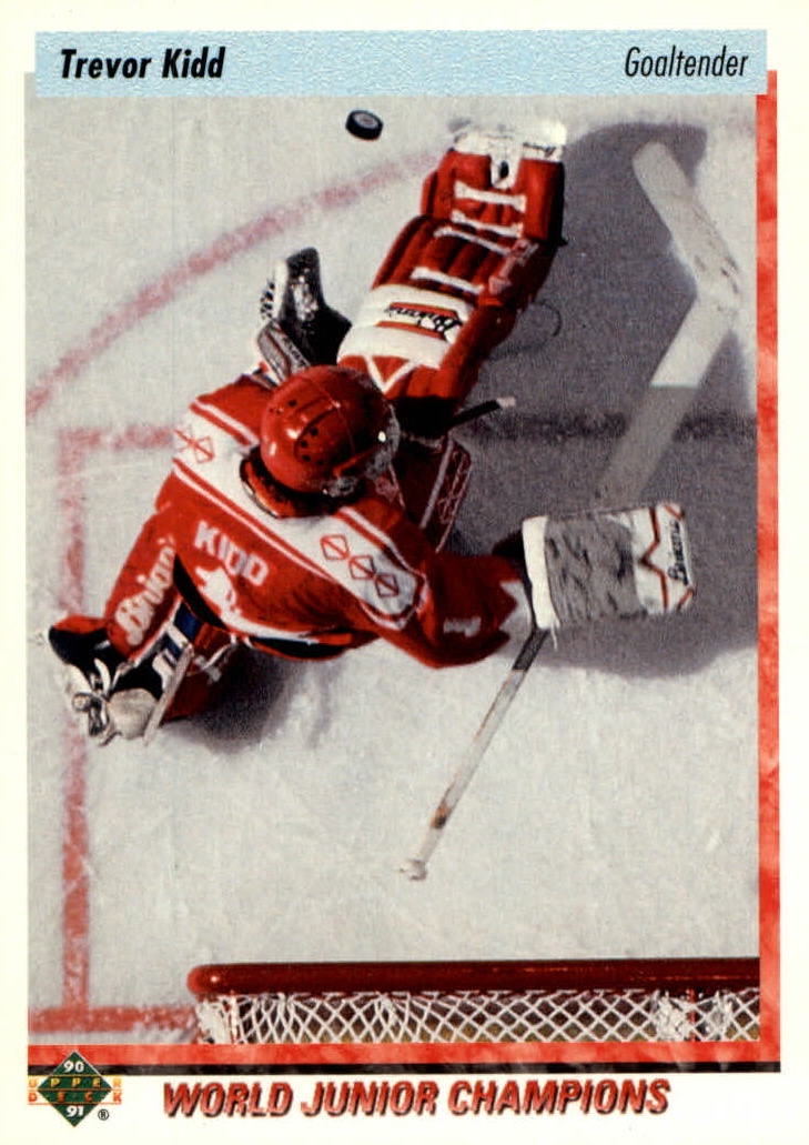 NHL 1995/96 Upper Deck - No. 229 - Trevor Kidd