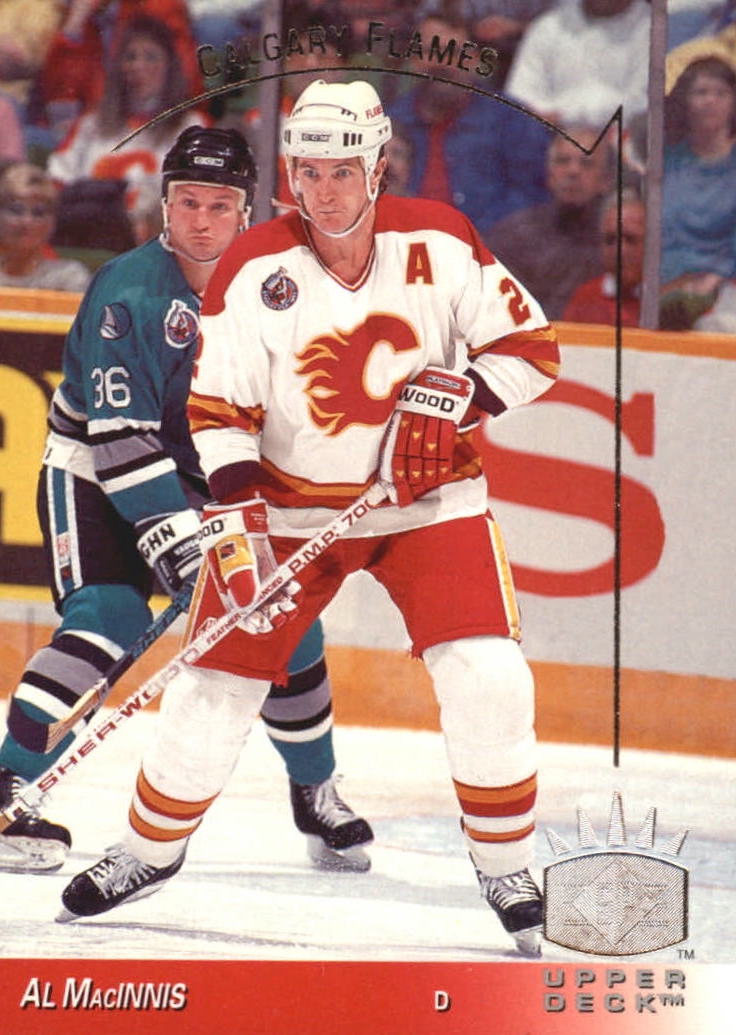 NHL 1993 / 94 Upper Deck SP Inserts - No 22 - Al MacInnis