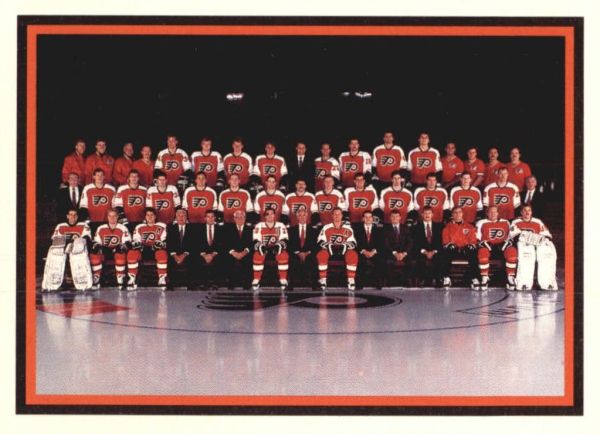 NHL 1990-91 Kraft - No 105 - Philadelphia Flyers