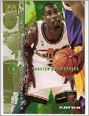 NBA 1995-96 Fleer European - No. 324 - Gary Payton