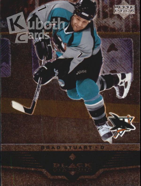 NHL 2005-06 Black Diamond - No 72 - Brad Stuart
