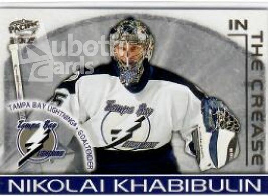 NHL 2004-05 Pacific In the Crease - No 9 - Nikolai Khabibulin