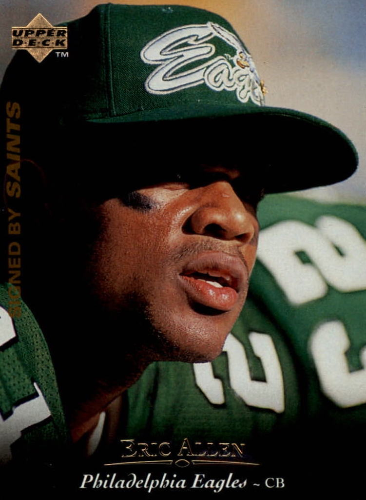 NFL 1995 Upper Deck - No. 230 - Eric Allen