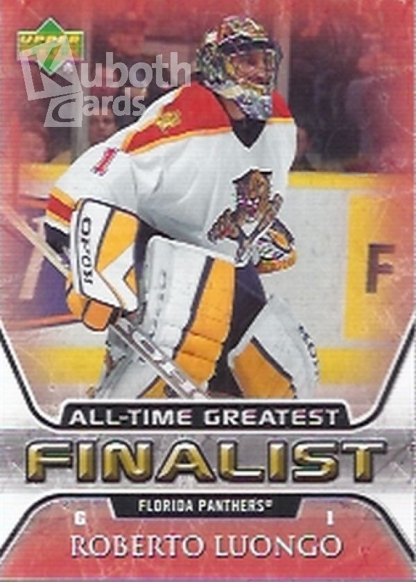 NHL 2005-06 Upper Deck All-Time Greatest - No 25 - Roberto Luongo