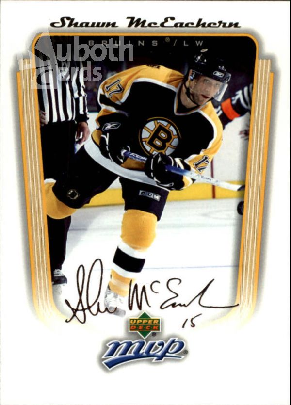 NHL 2005-06 Upper Deck MVP - No. 33 - Shawn McEachern