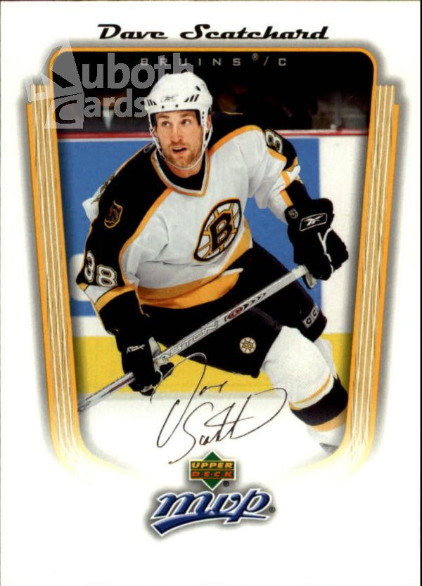 NHL 2005-06 Upper Deck MVP - No 42 - Dave Scatchard
