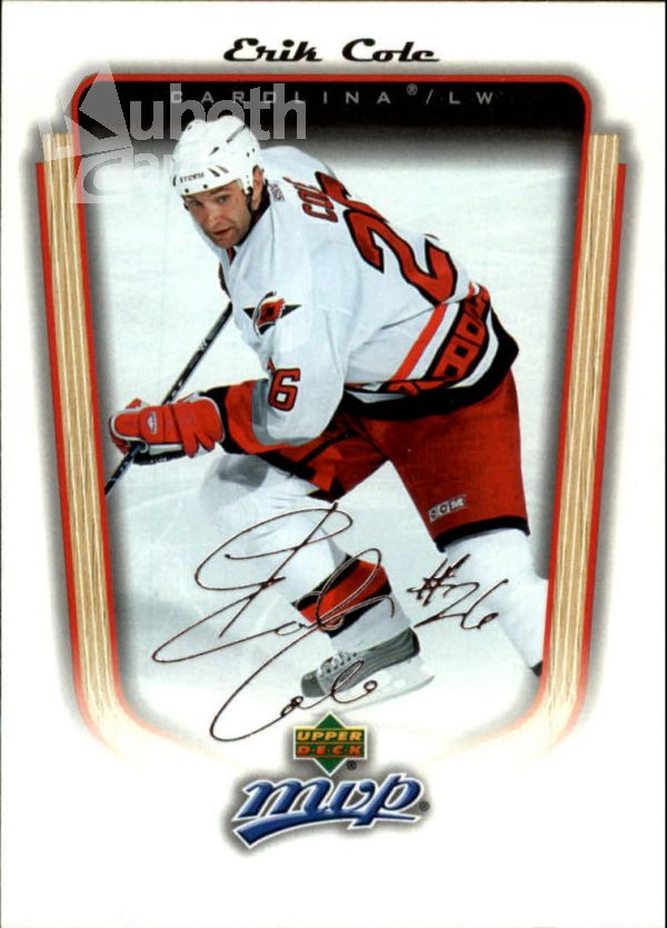 NHL 2005-06 Upper Deck MVP - No 71 - Erik Cole