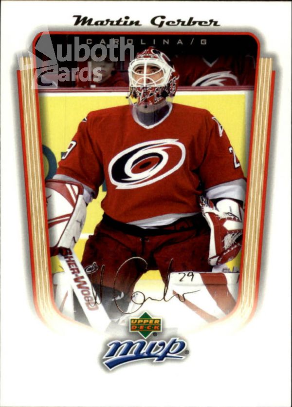NHL 2005-06 Upper Deck MVP - No 76 - Martin Gerber