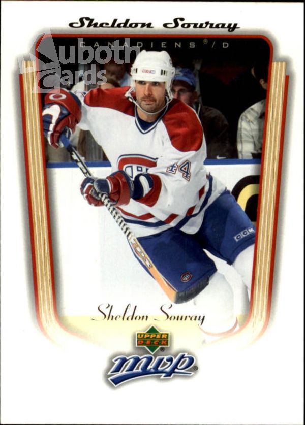 NHL 2005-06 Upper Deck MVP - No 210 - Sheldon Souray